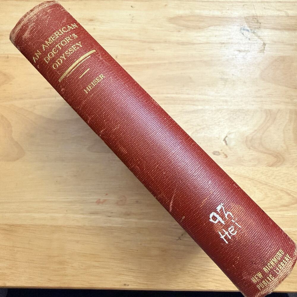 An American Doctors Odyssey By Victor Heiser Vintage 1936 Hardcover 10th Edition